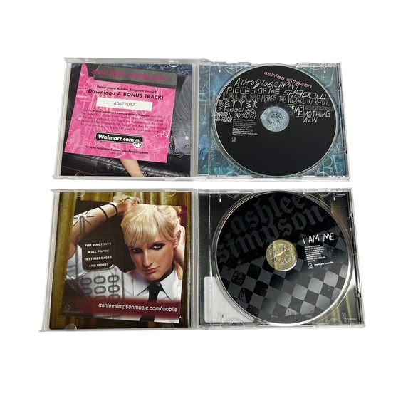 Lot Of 2 Ashlee Simpson Music CDs Autobiography & I Am Me - Picture 5 of 9